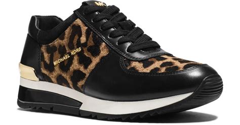 michael kors tennis shoes leopard|Michael Kors tennis shoes girls.